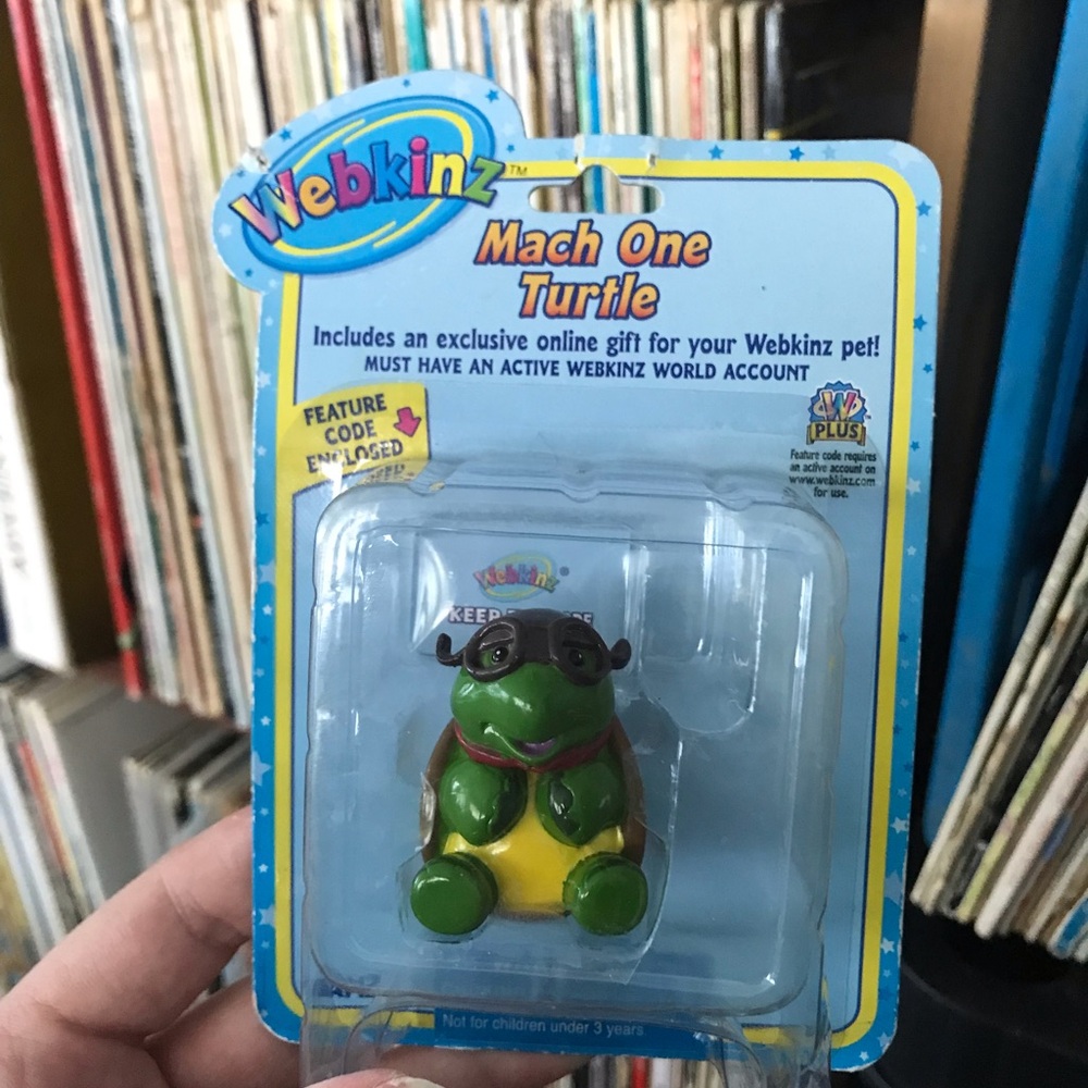 Mach One Turtle Figurine - Green and Yellow